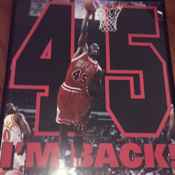 Micheal Jordan #45 Poster - Picture 5 of 6
